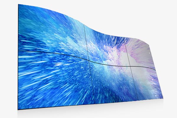 弧形拼接屏怎么實現(xiàn)的？