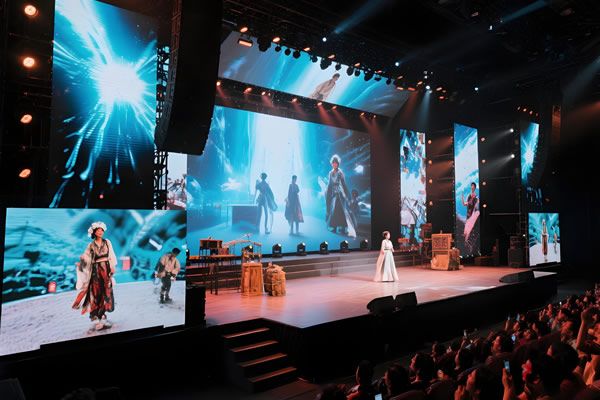 大型舞臺的LED主屏和副屏怎么選擇？