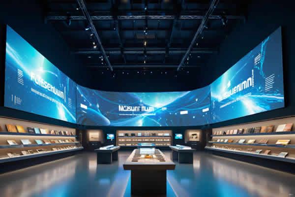 大型展廳 LED 屏幕解決方案設(shè)計