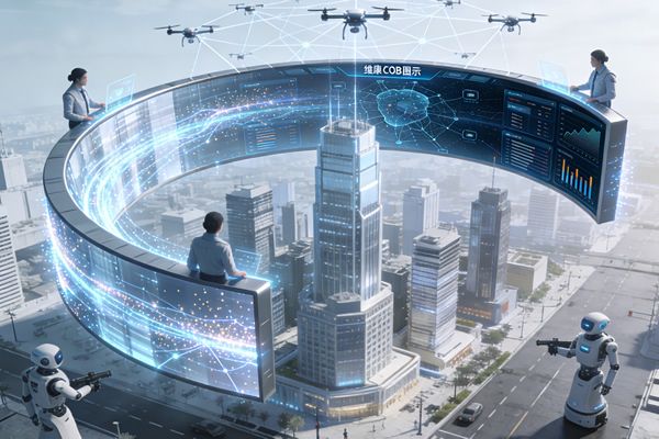 安防產(chǎn)業(yè)數(shù)字化升級(jí)，維康COB顯示屏筑牢智慧安防視覺(jué)防線